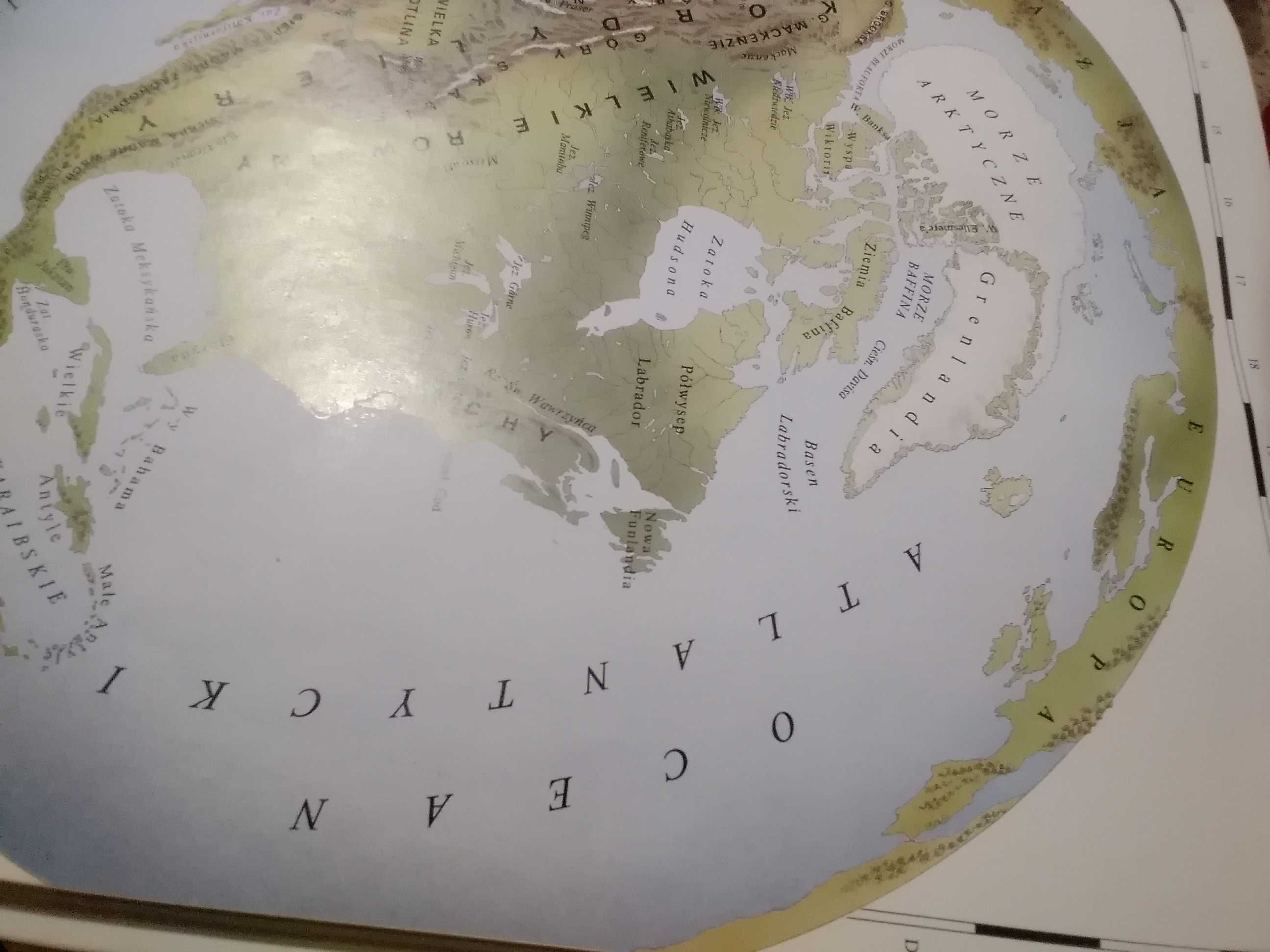Ilustrowany atlas świata. R. Kemp