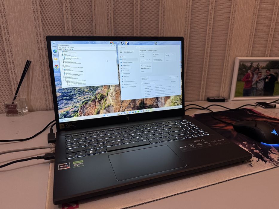 игровой ноутбук Acer Nitro v15 ANV15-41-r99y