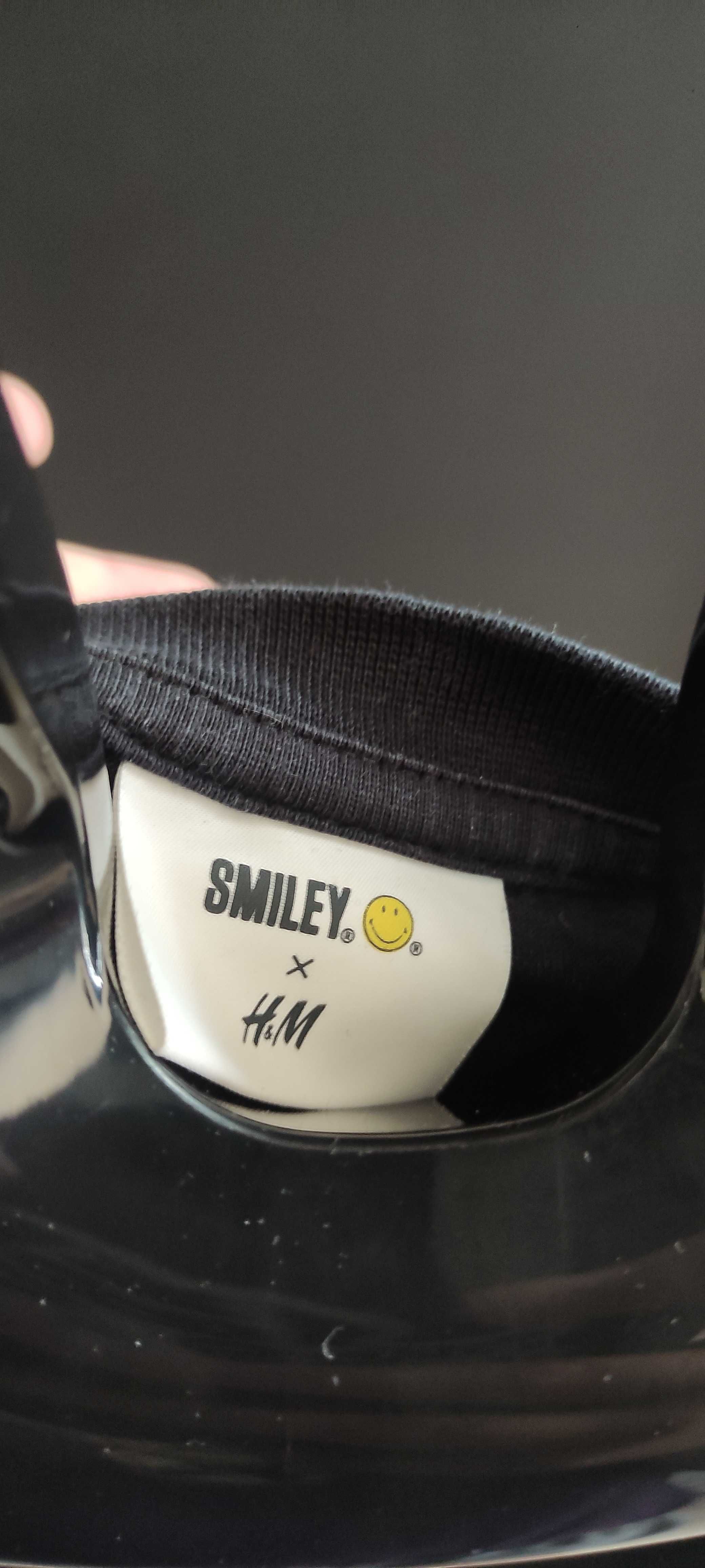 Bluza H&M smiley size L