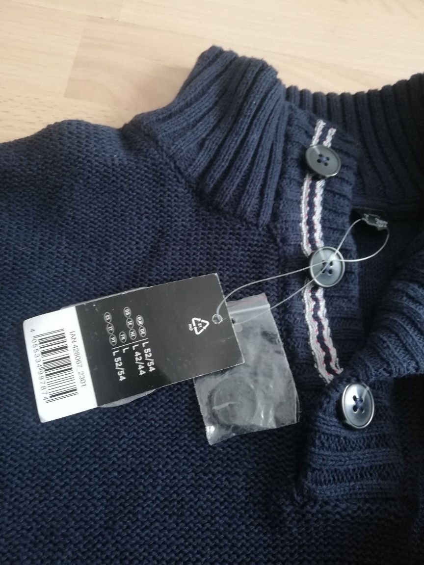 Sweter męski nowy L