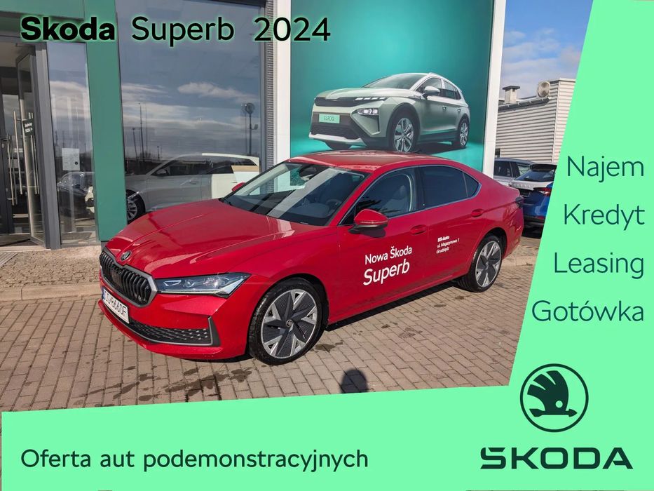 Skoda Superb Skoda Superb IV 2,0 TDI 193 KM 4x4 autom. DSG po demo!