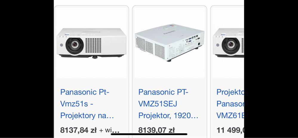 Projektor Panasonic PT-VMZ51S
