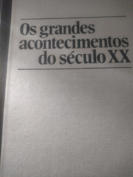 Livro os grandes acontecimentos do século XX