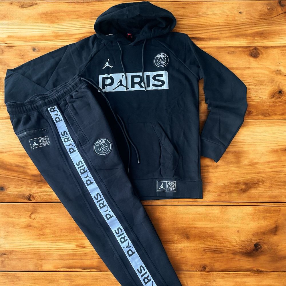 Костюм Nike Jordan Paris Saint Germain Штаны Худи Флис