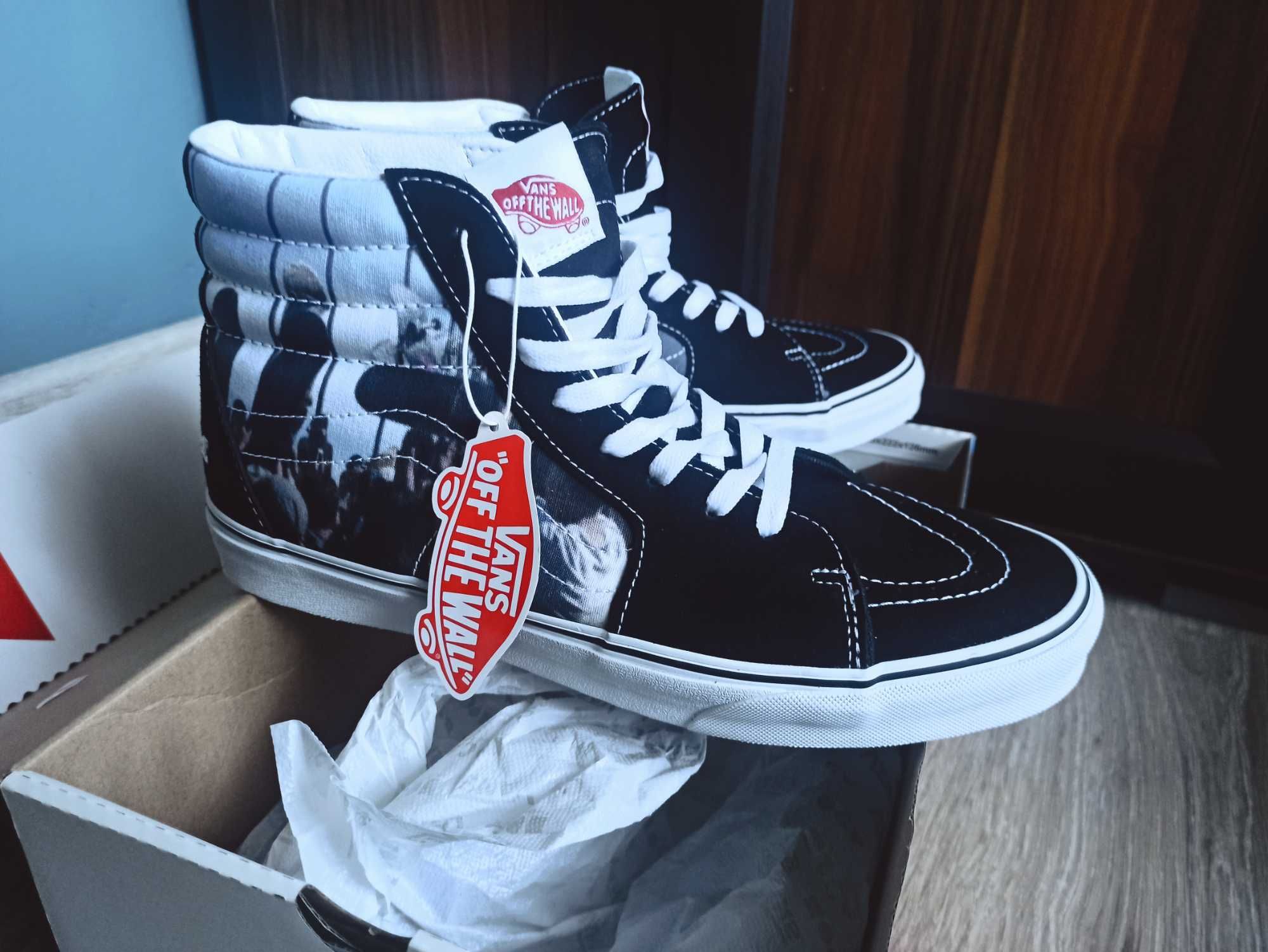 Buty VANS SK8-HI x MOCA FRANCES STRAK limitowane 44.5 29CM