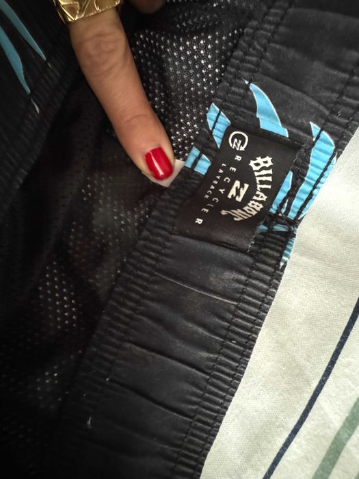 Calções de Banho Billabong Pretos c/ Flores