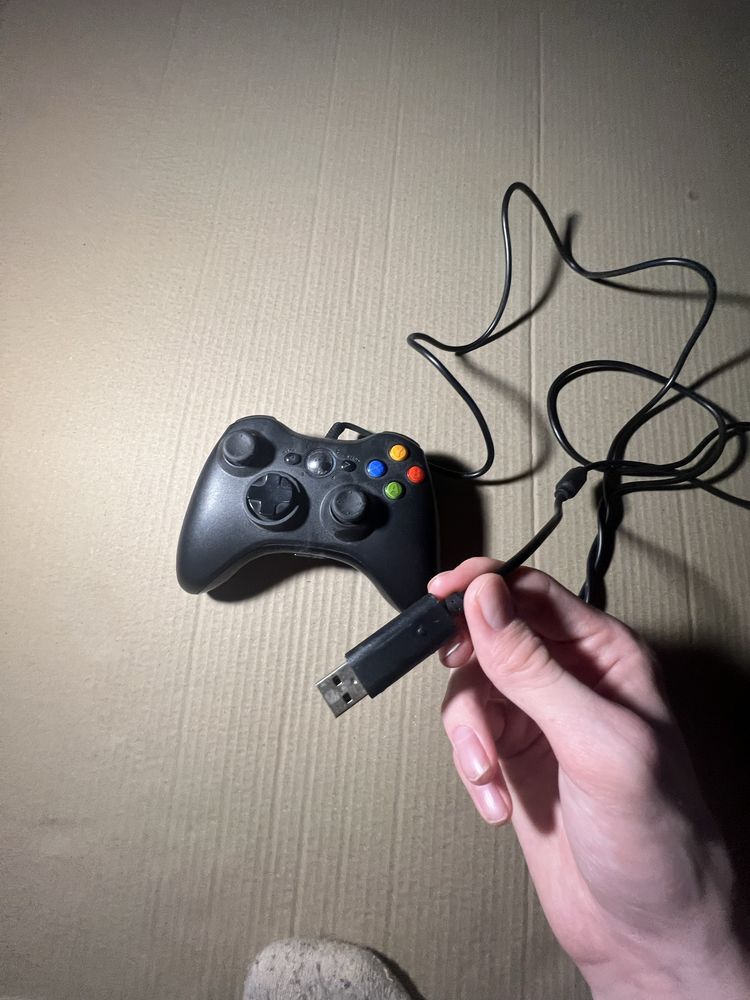 Проводний геймпад для пк i Xbox 360 джойстик