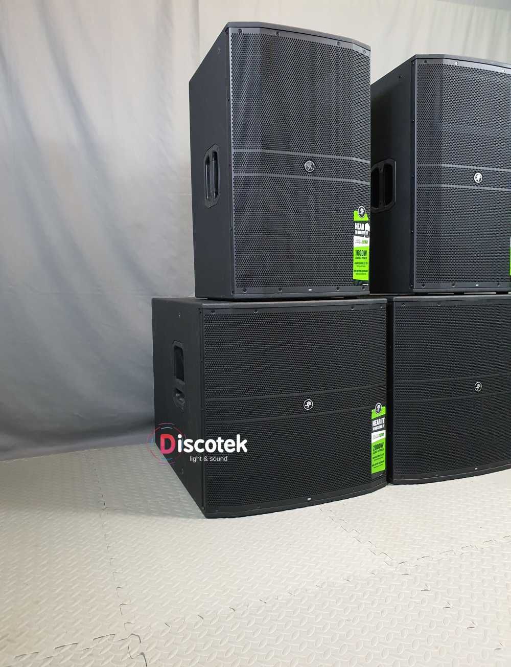 Mackie DRM 215 + DRM 18S | Nowy: 20 tys | Aktywny |