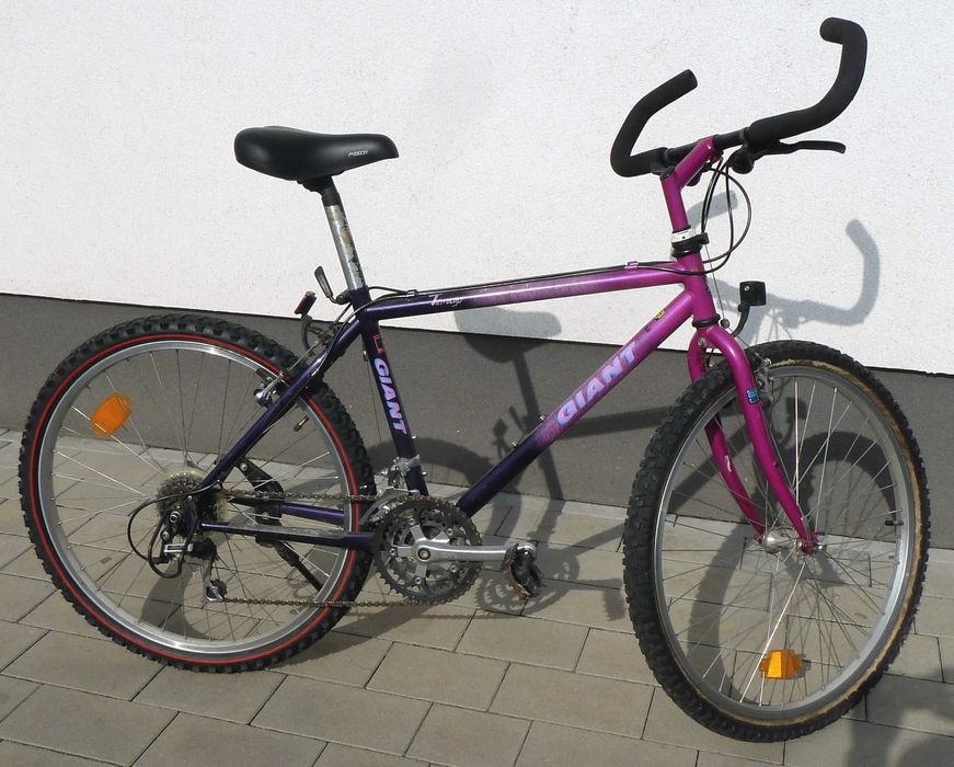 30 letni Retro MTB - Giant Terrago 17 rama CR-MO - obręcze Araya Japan