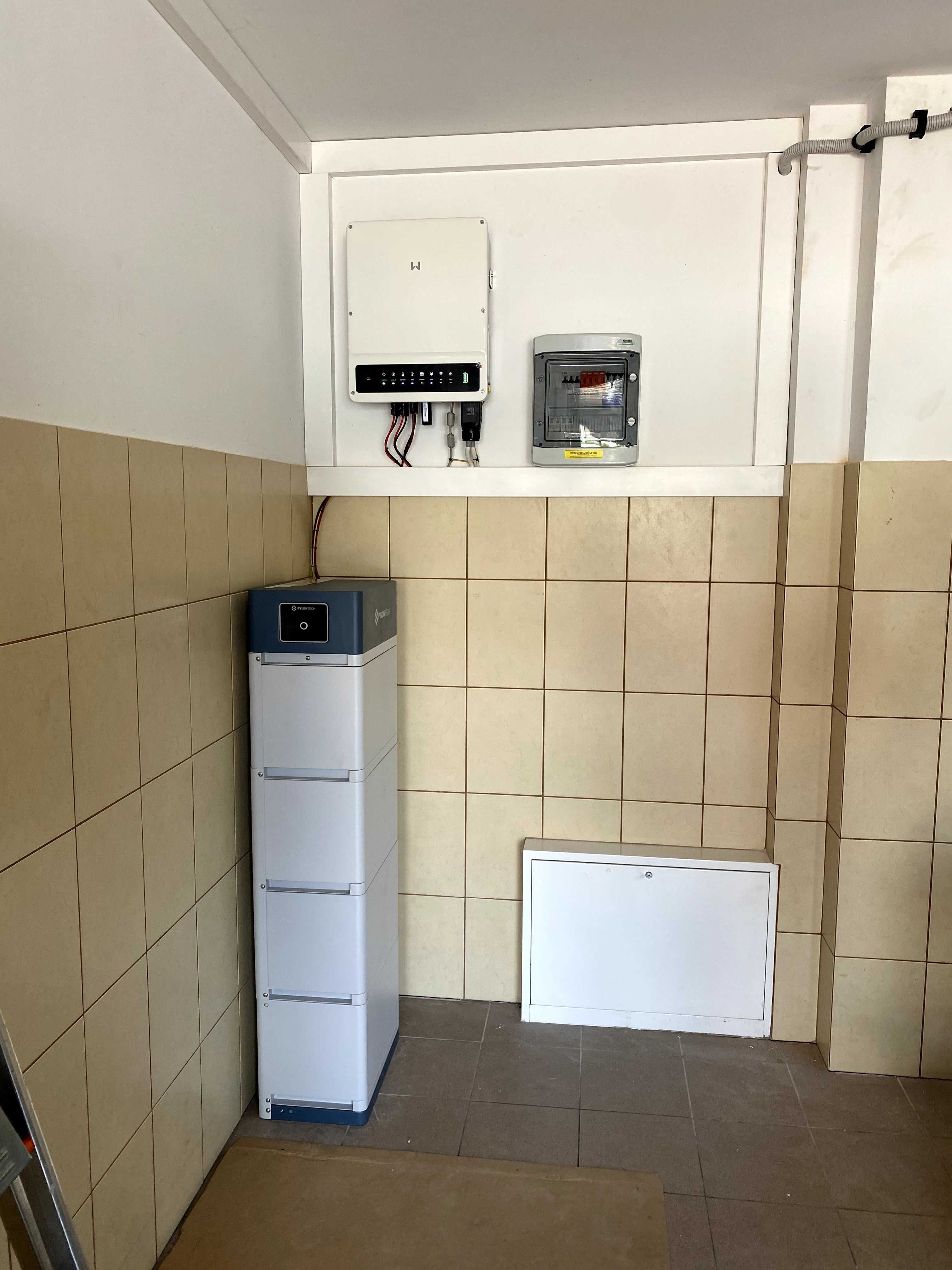 Instalacja fotowoltaiczna, elektrownia 30kW z magazynem 30kWh, montaż