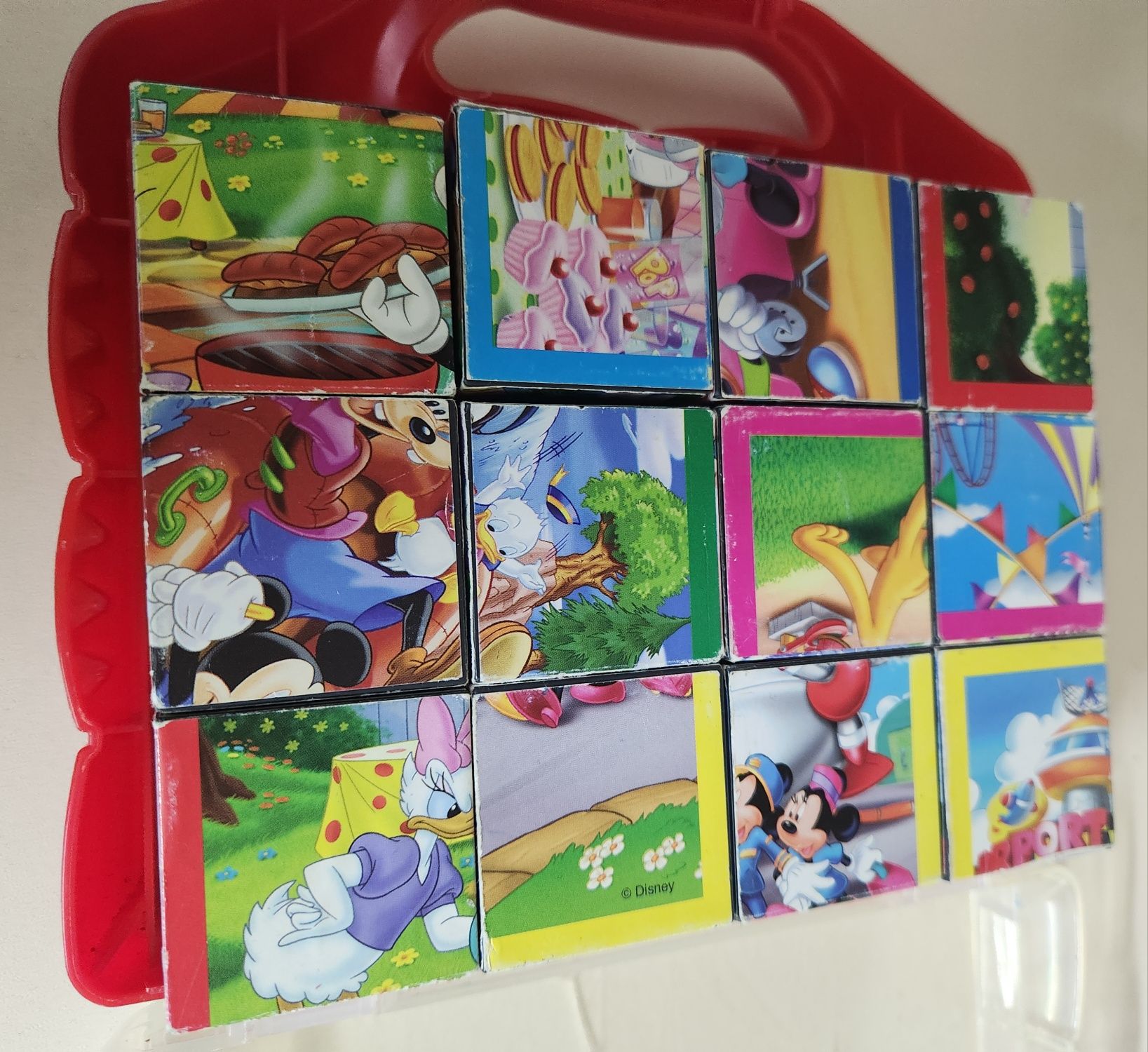 Klocki Disney. Clementoni. 6 obrazków.