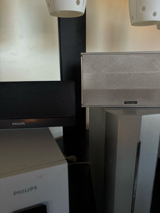 Zestaw kina domowego Philips + Pioneer 5.1 – głośniki i subwoofer