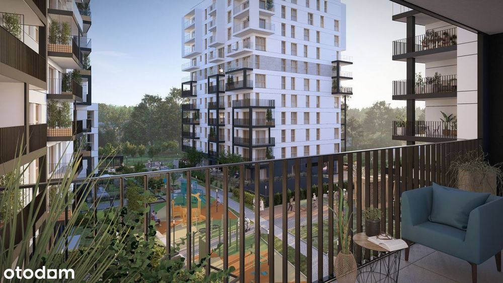 4-pokojowe mieszkanie 75m2 + balkon Bez Prowizji