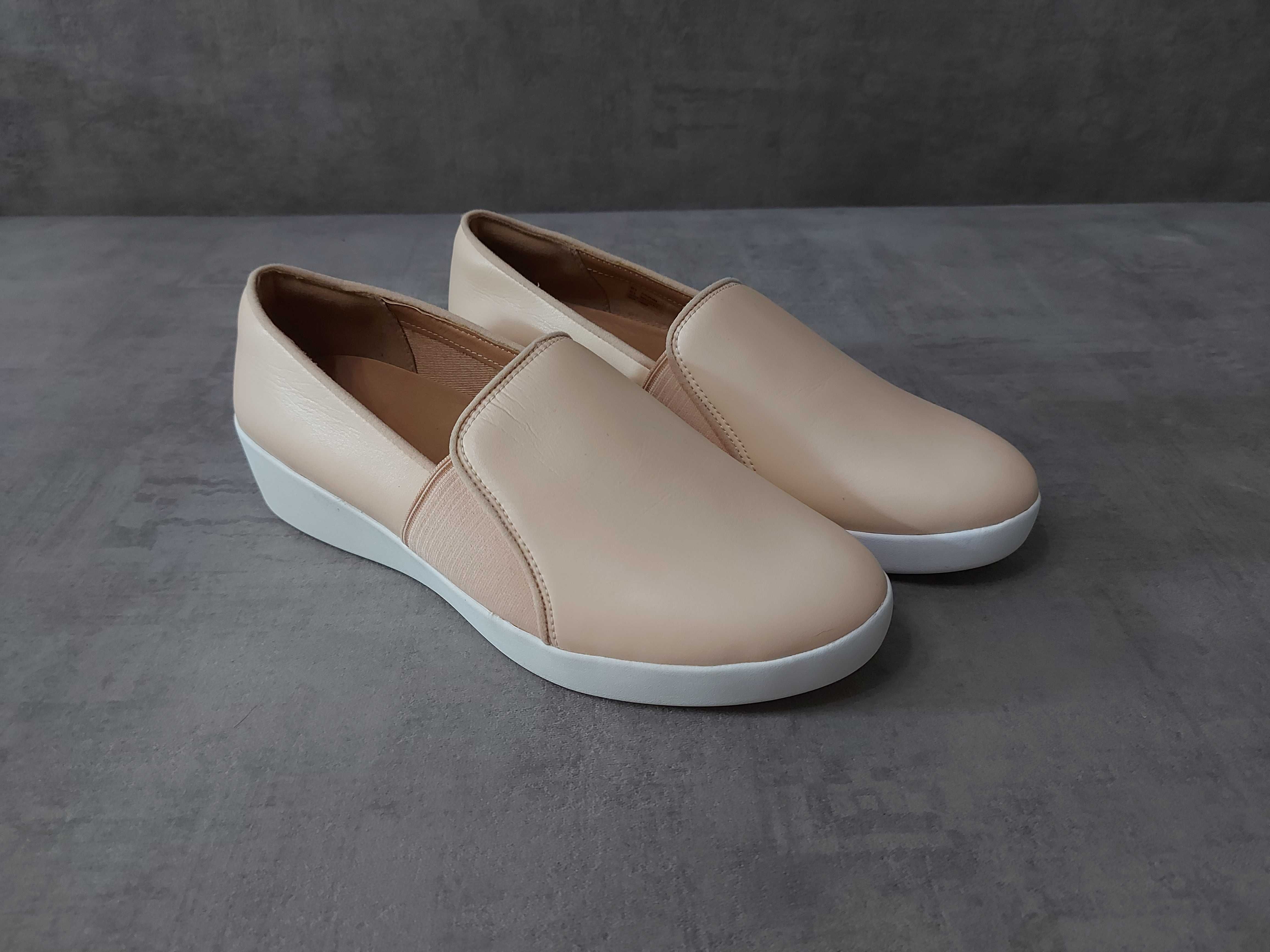 Мокасины Fitflop оригинал слипоны