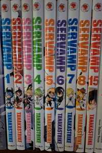 Manga Servamp tomy 1-8 + 15