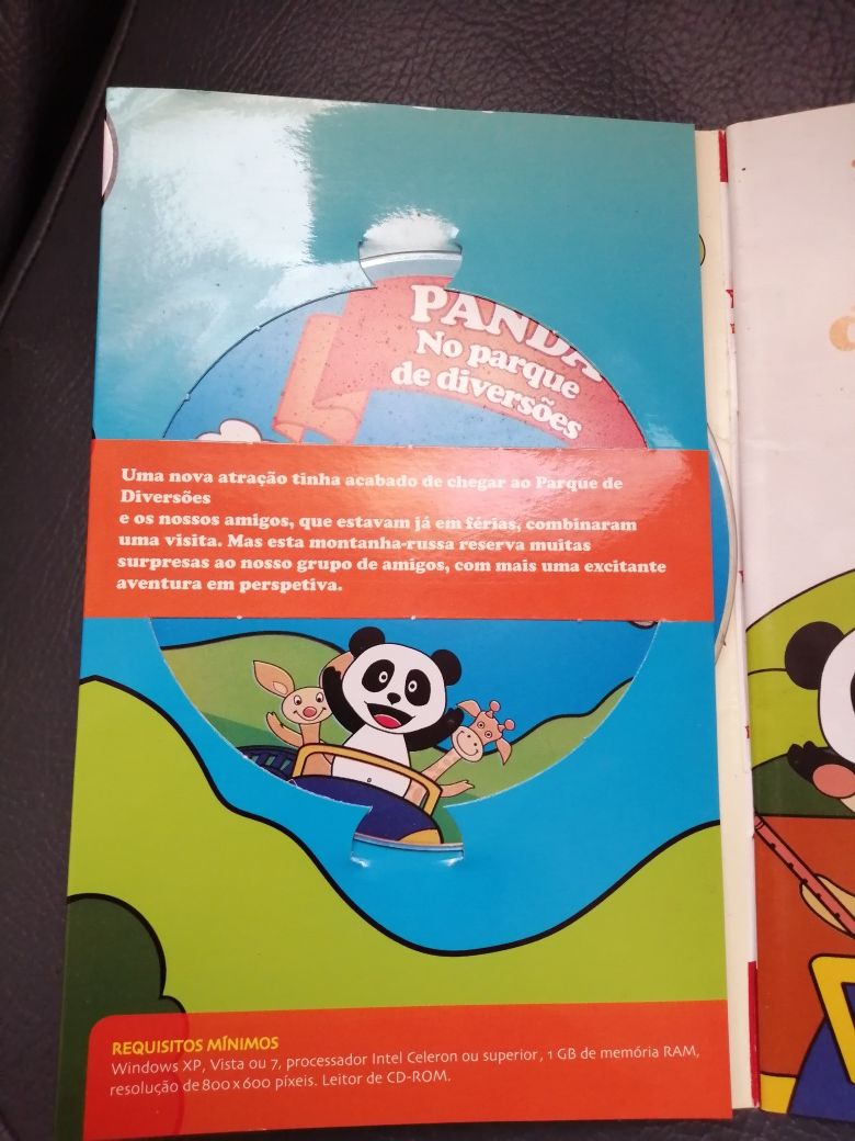 Livros interativos do panda