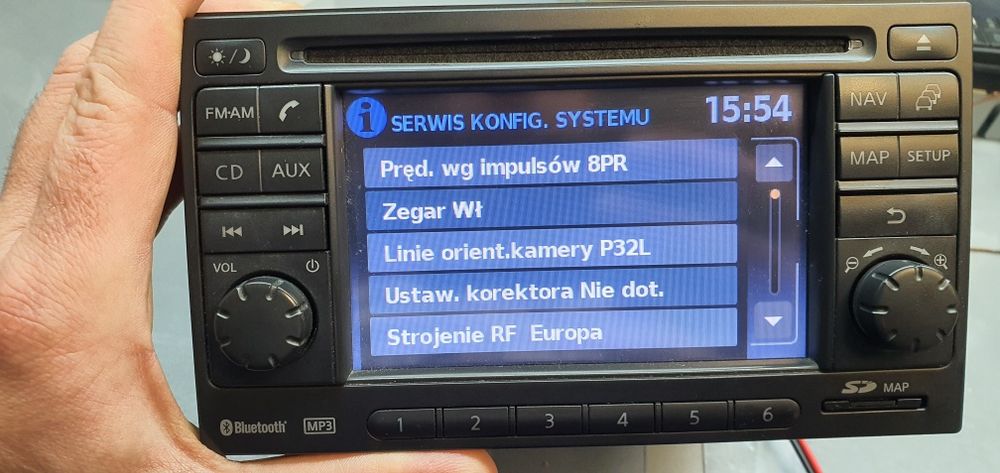 Nissan Connect LCN 1 Polskie menu Mapa 2023 Qashqai Juke NAPRAWA LCN1