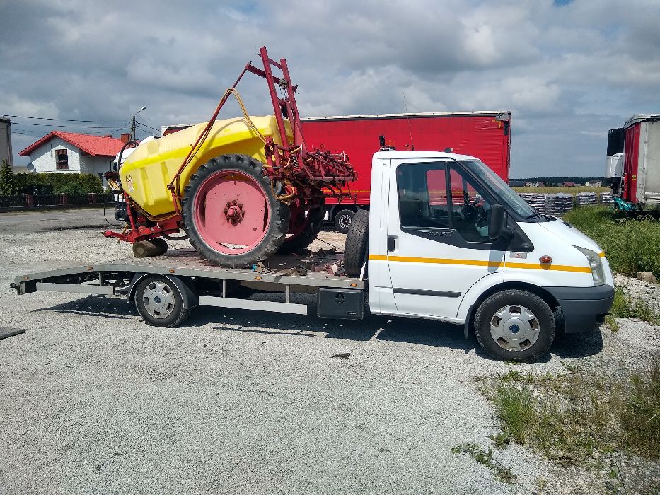 Transport laweta autolaweta przyczepy koparki ciągniki do 7 i 14 ton