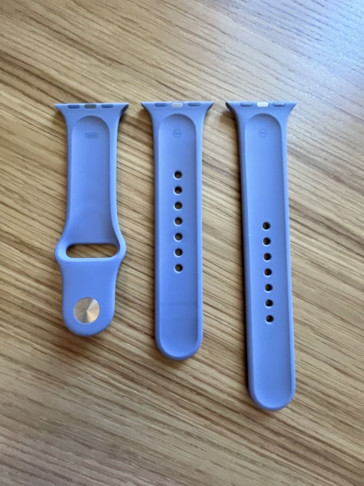 Силіконовий ремінець Lavender для Apple Watch 41mm, 40mm, 38mm