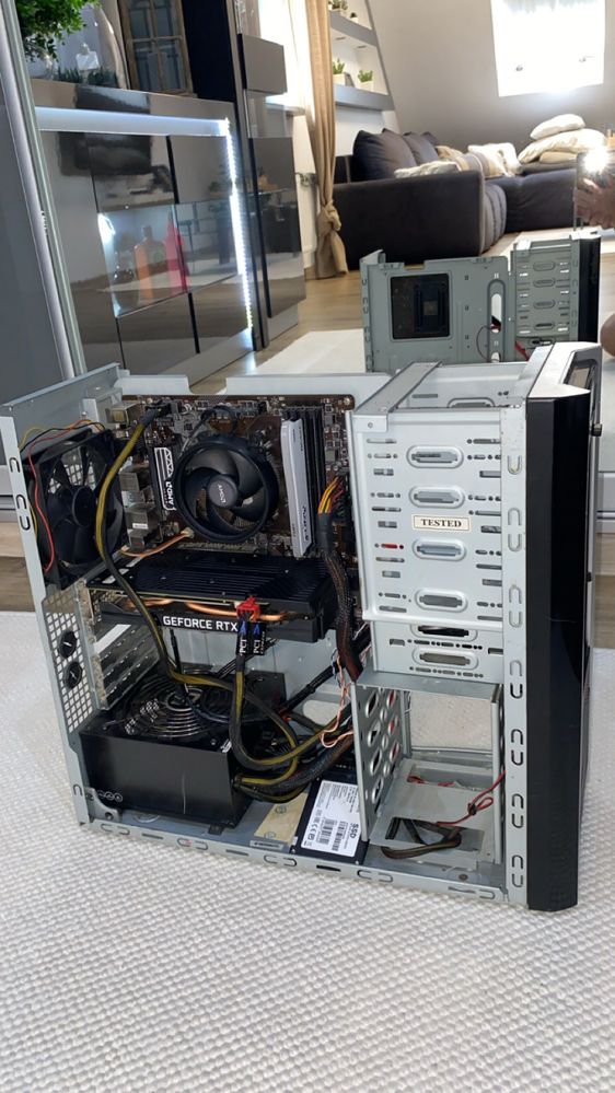 Komputer do gier Ryzen 5600x, RTX 2060 SUPER Ghost 8 gb