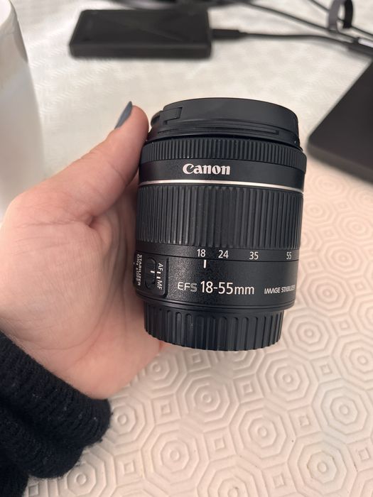 Objetiva Canon 18-55mm