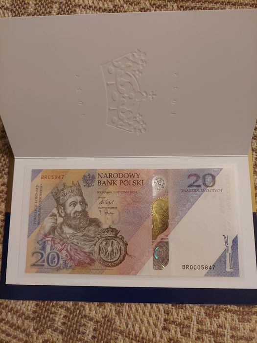 Banknot 20zł Bolesław Chrobry
