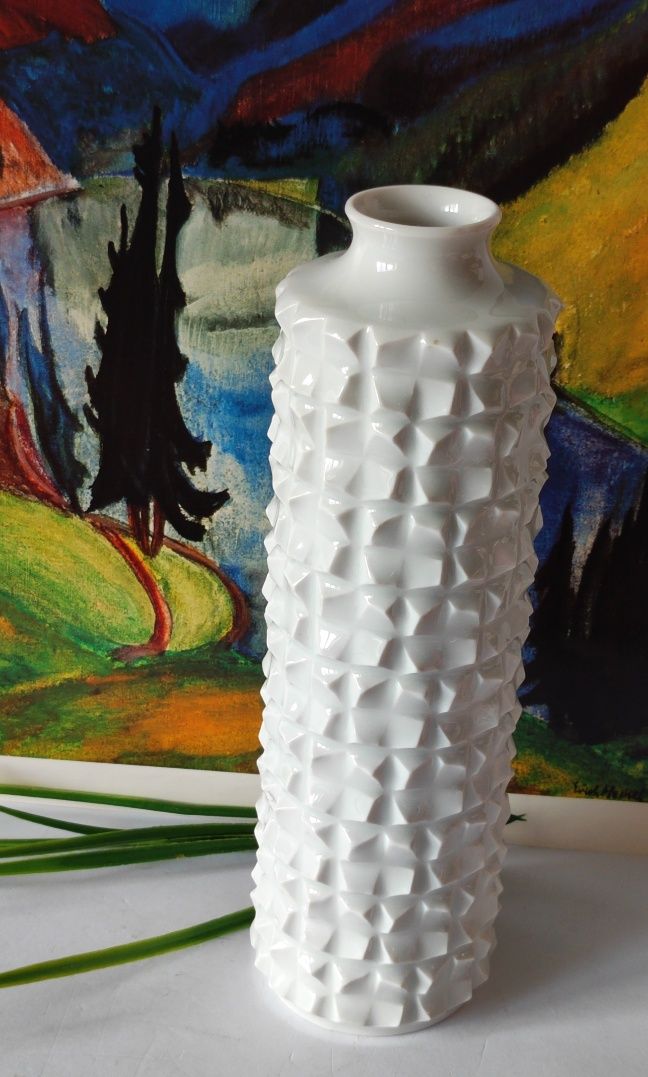 Piękna stara porcelana Maisen wazon kolekcje vintage sygnatura wycisk