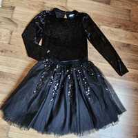 Детская юбка нарядный чёрный