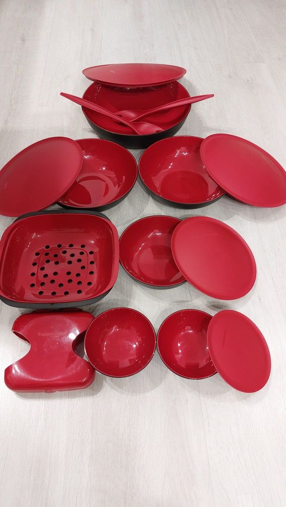 Tupperware zastawa stołowa