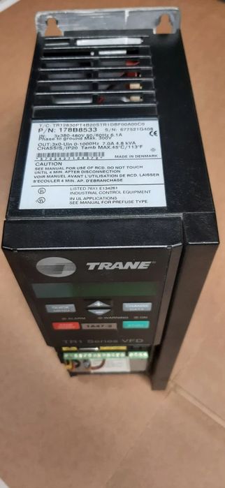 Falownik Danfoss TRANE VFD TR1 model: 178B8533