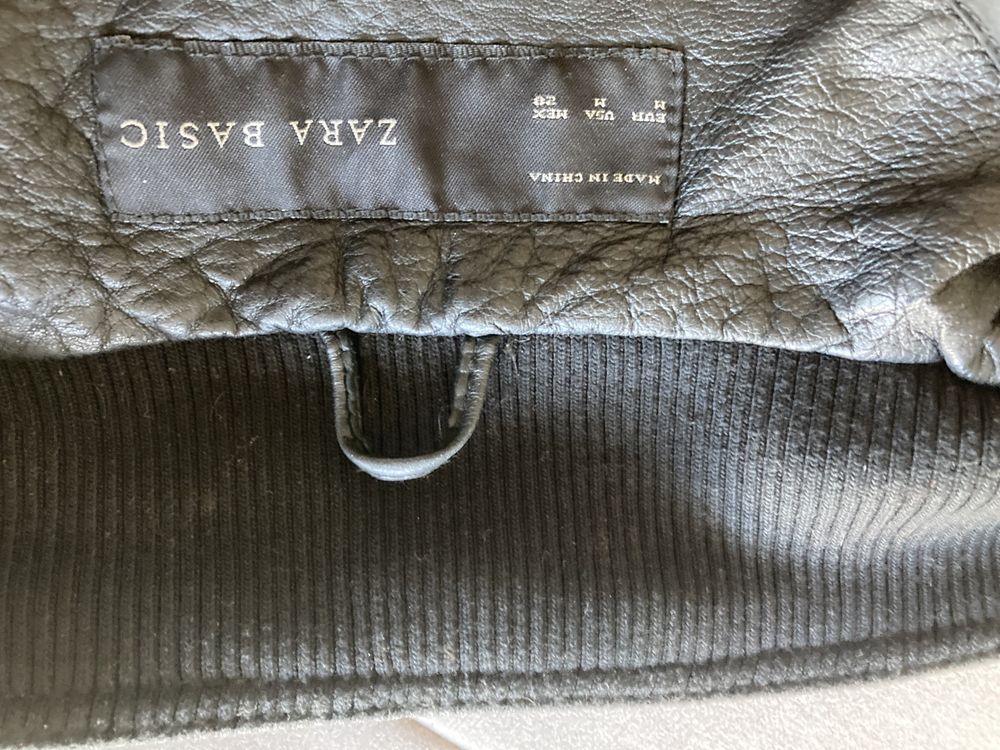 Kurtka skórzana (damska) Zara, rozm. M