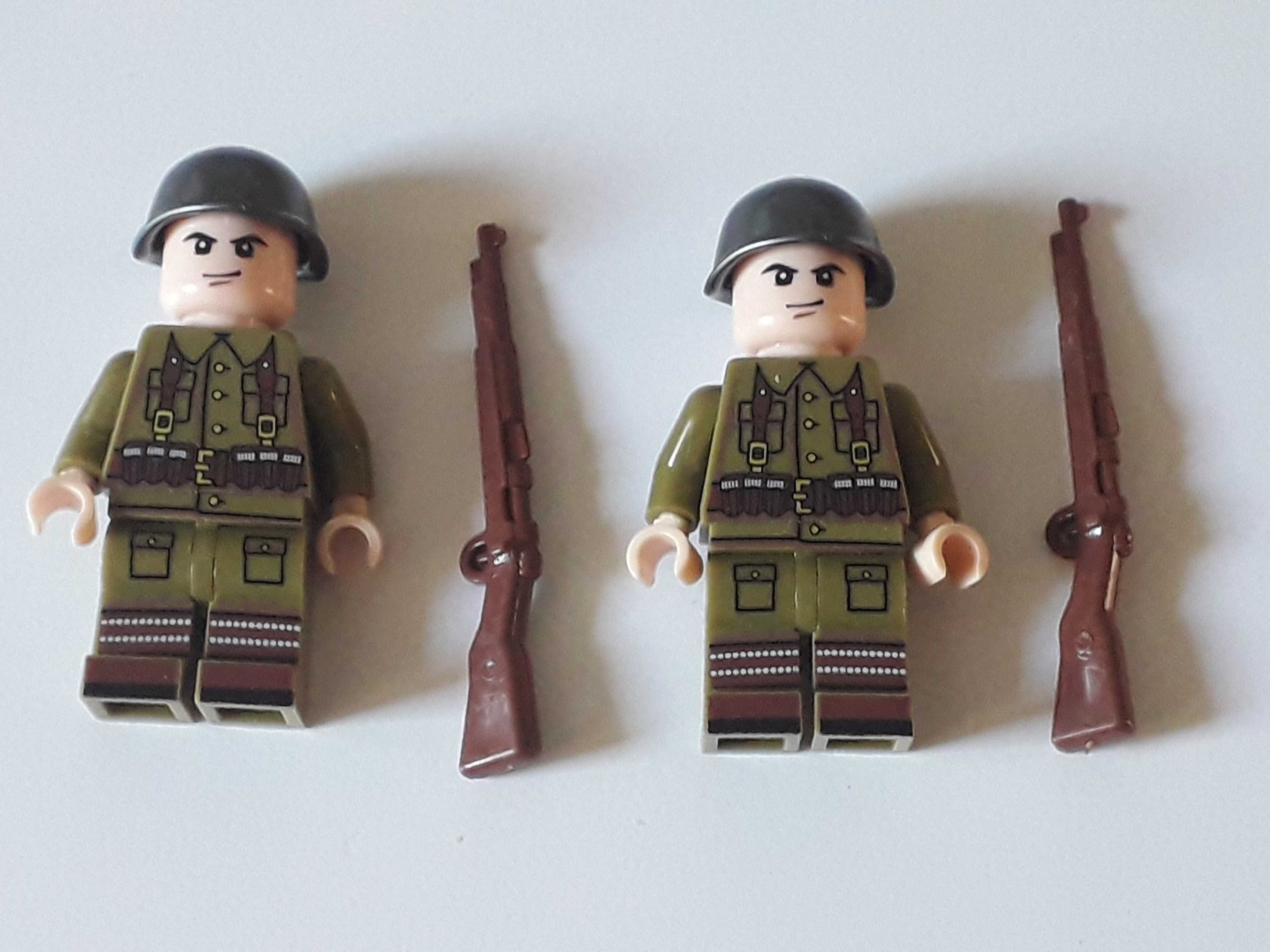 Figurka żołnierza polskiego z bronią WW2 kompatybilne z Lego, Cobi