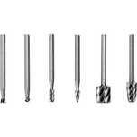 Frezy hss do mini szlifierek 6szt uchwyt 3.2mm
