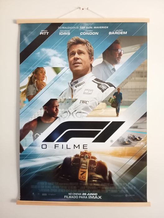 Pôster de Cinema com Suporte - F1 O Filme