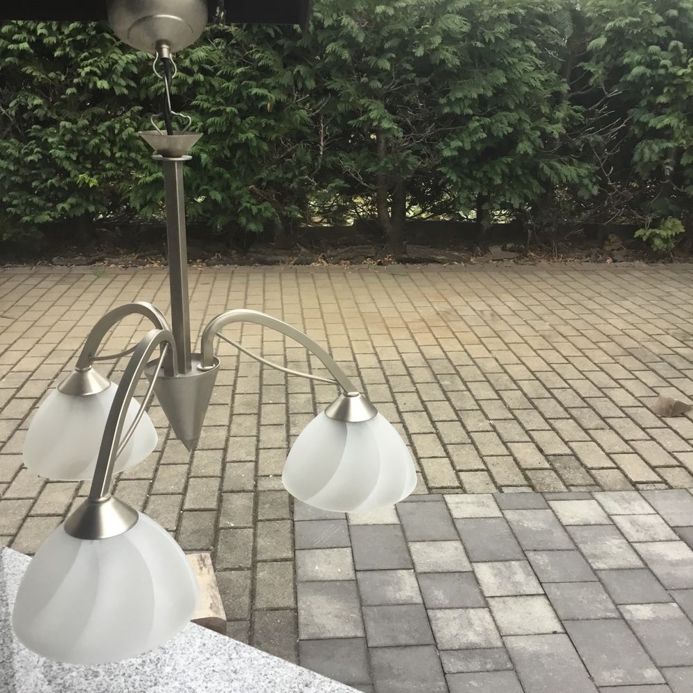Lampa wisząca metalowa