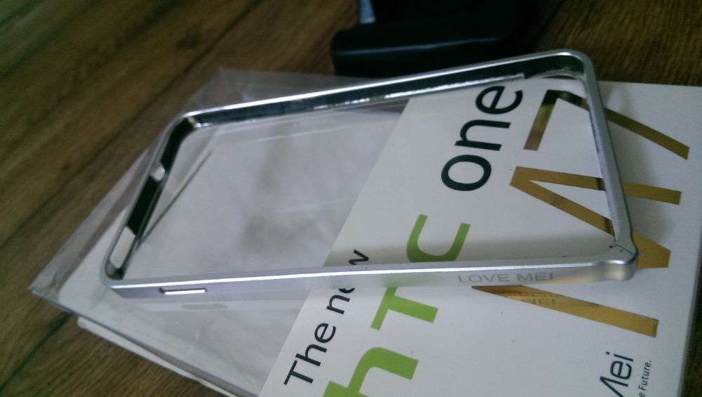 Алюминиевый бампер Love Mei для HTC One Dual Sim 802w/802d