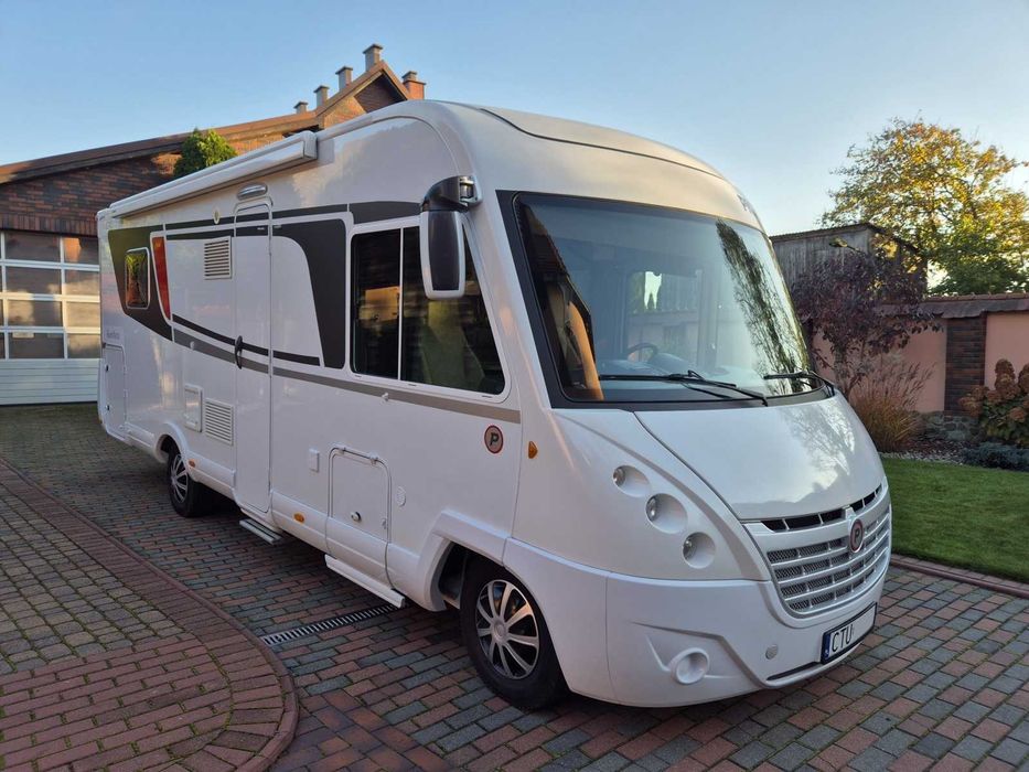 Kamper Integra Pilote G740 Fiat Ducato 2.3JTD, super stan, top wersja