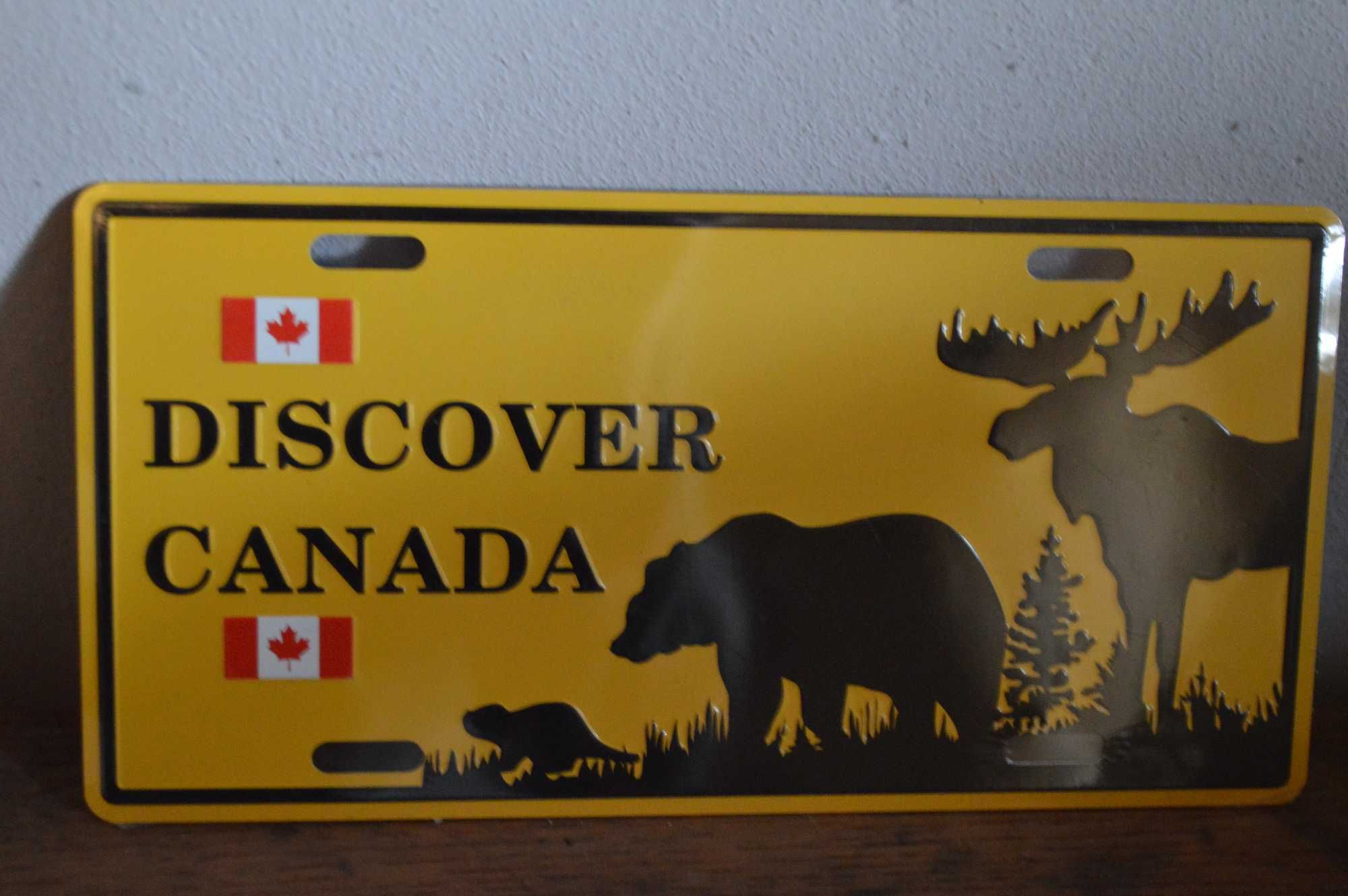 tablica Kanada 20,5x10,5 nowa