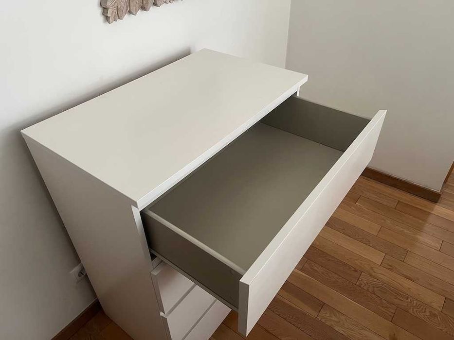 MALM Cómoda c/4 gavetas branco [80x100]