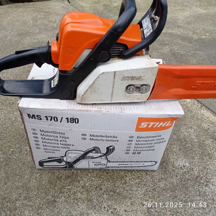 Продам бензопилку  STIHL MS 180 оригінал. 2019 року.