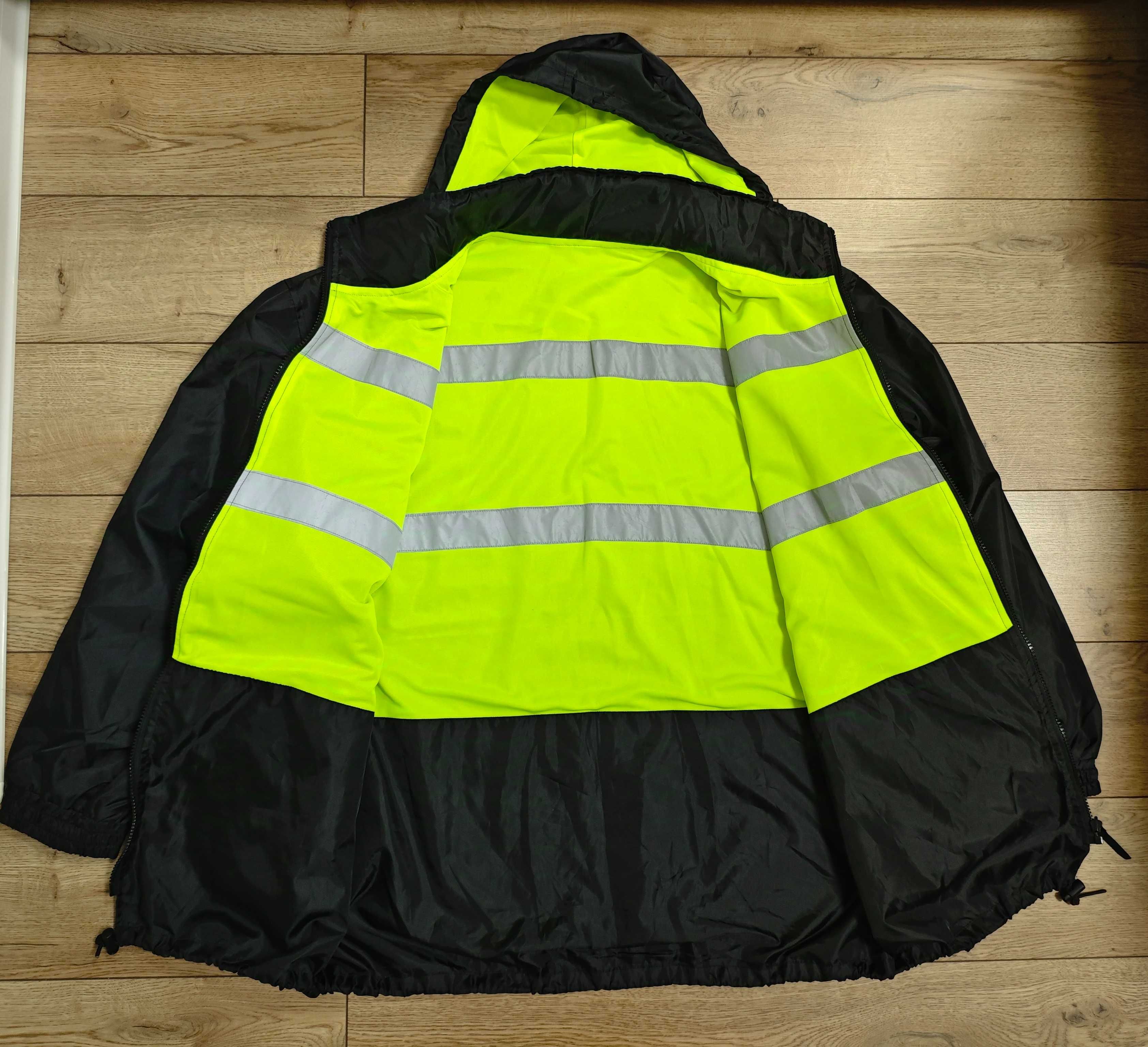 Сигнальна р. xl / xxl TIR водійська двостороння чорна для водія тір