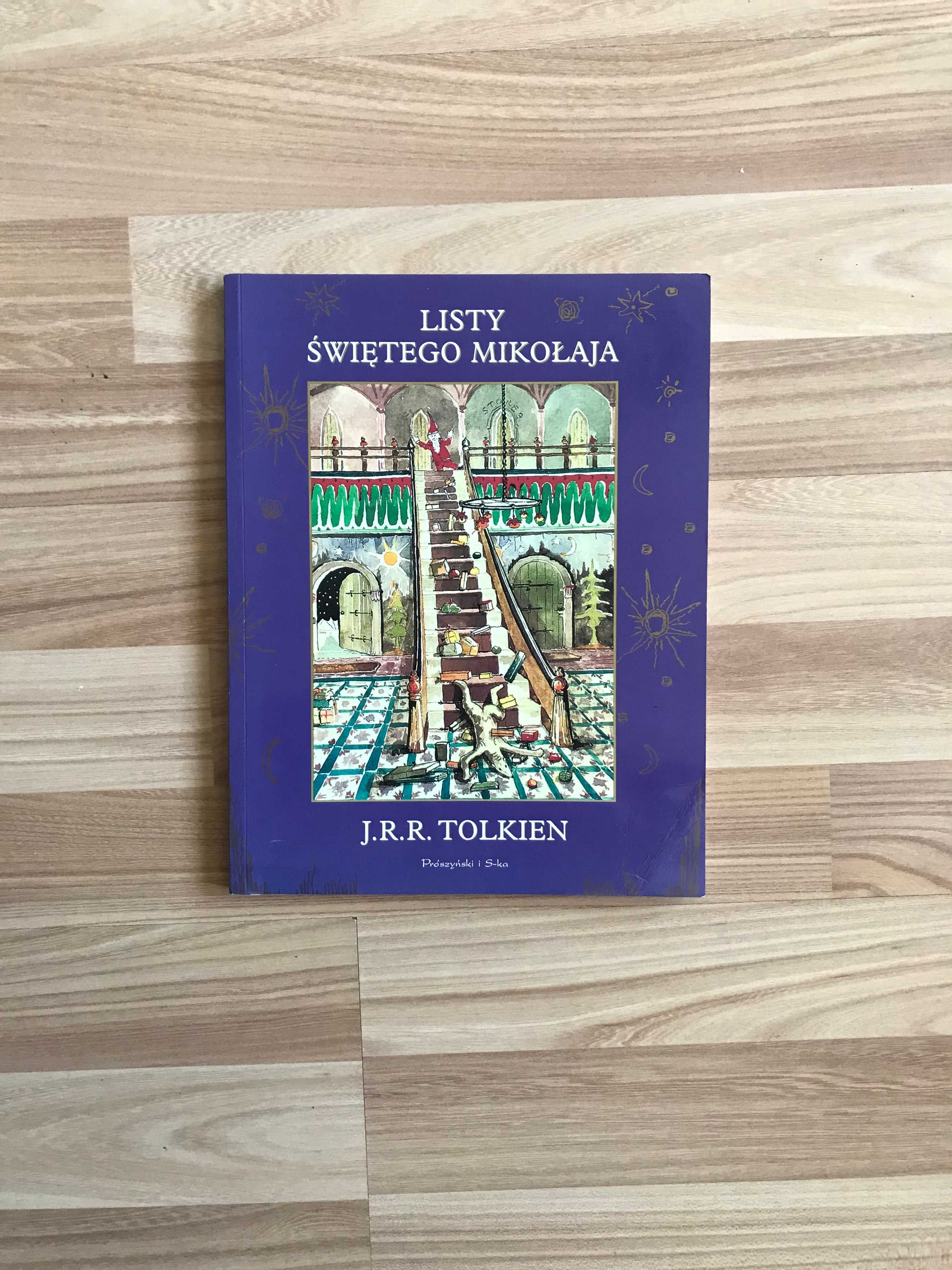 Listy Świętego Mikołaja Tolkien 2001r. Prószyński i Spółka fioletowa