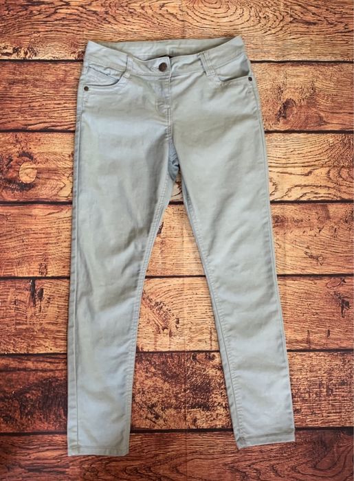 Лот женской одежды Xs/S голубые штаны ветровка майка