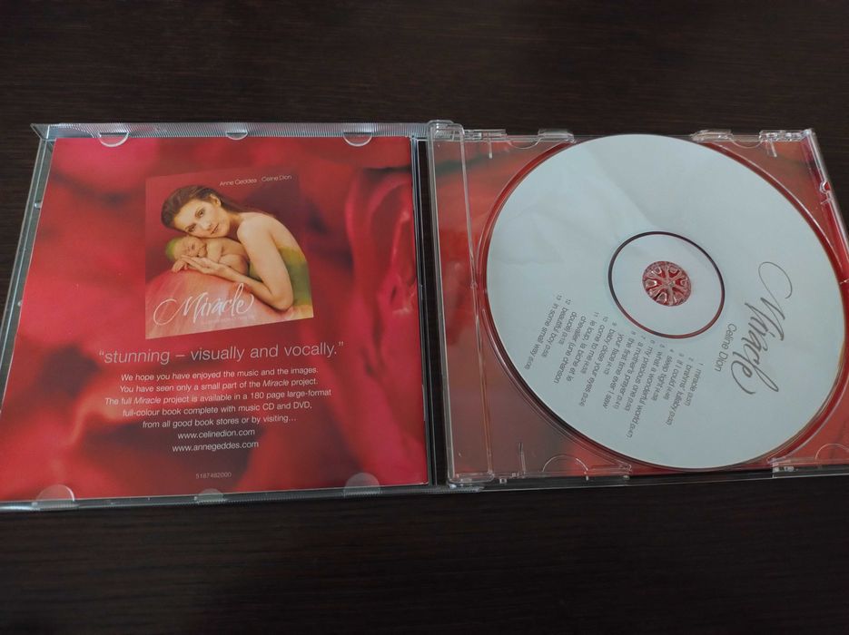 CD Celine Dion Miracle