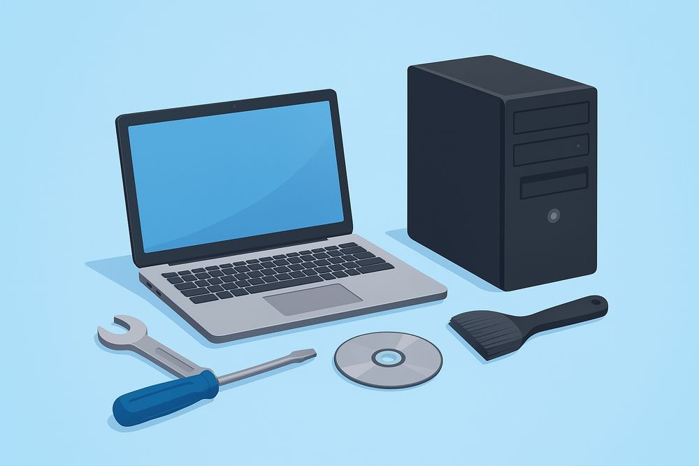 Naprawa laptopów i komputerów – Toruń i okolice