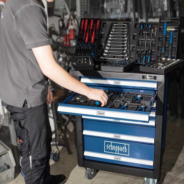 Mocna SZAFKA WARSZTATOWA na kółkach Wózek narzędziowy Do garażu Nowa