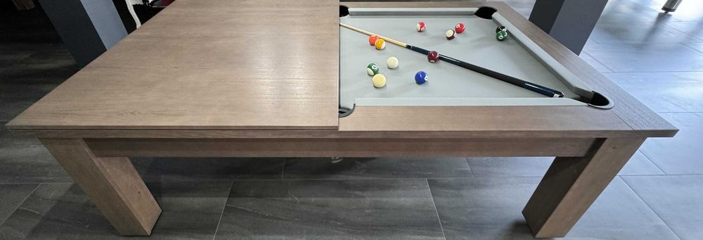 Stół Bilardowy WERONA 8 FT z wstawką , z blatem nakrywającym