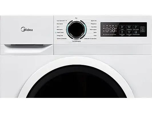 Пральна машина Midea 10 кг, інвертор, сушіння парою, 15 програм клас A
