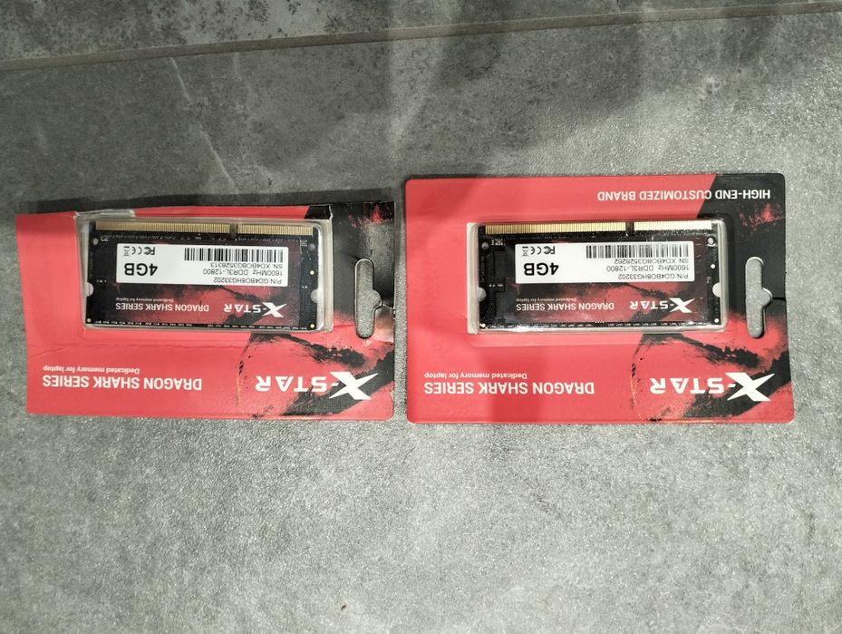 DDR3 2x4GB SODiMM 1600Mhz Nowe