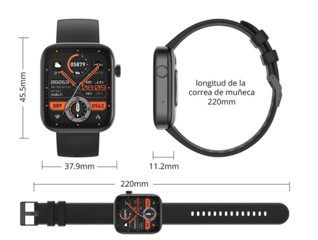 Смарт-годинник COLMi P71 Original Smartwatch Full Touch Screen